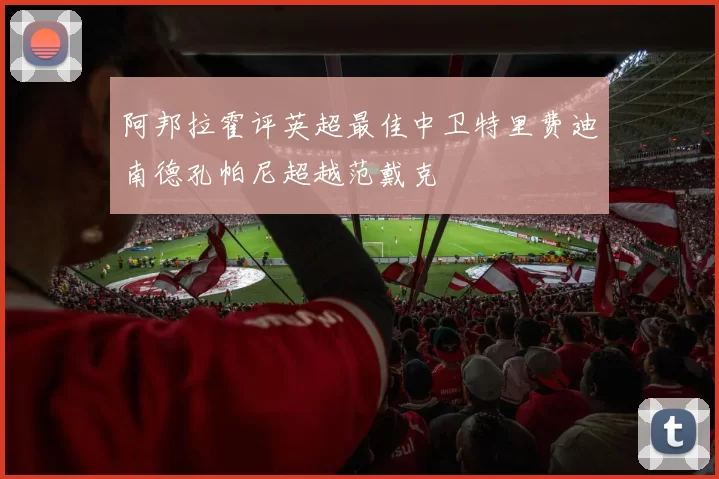 阿邦拉霍评英超最佳中卫特里费迪南德孔帕尼超越范戴克